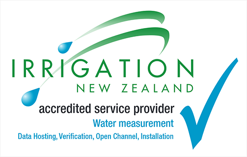 Irrigation New Zealand - Accredited Service Provider logo